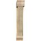 Ekena Millwork Traditional Traditional Rough Sawn Bracket w/ Offset Brace, Douglas Fir, 8"W x 46"D x 46"H BKT0806X46X46TRA01RDF - alternate 3
